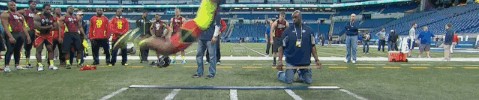 NFL Combine Broad Jump